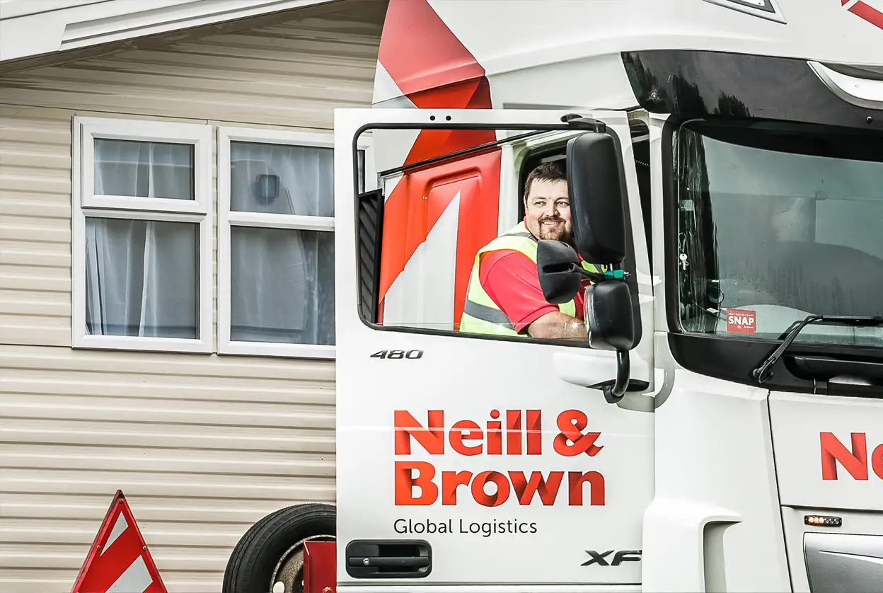 Neill and Brown Abnormal Loads Truck